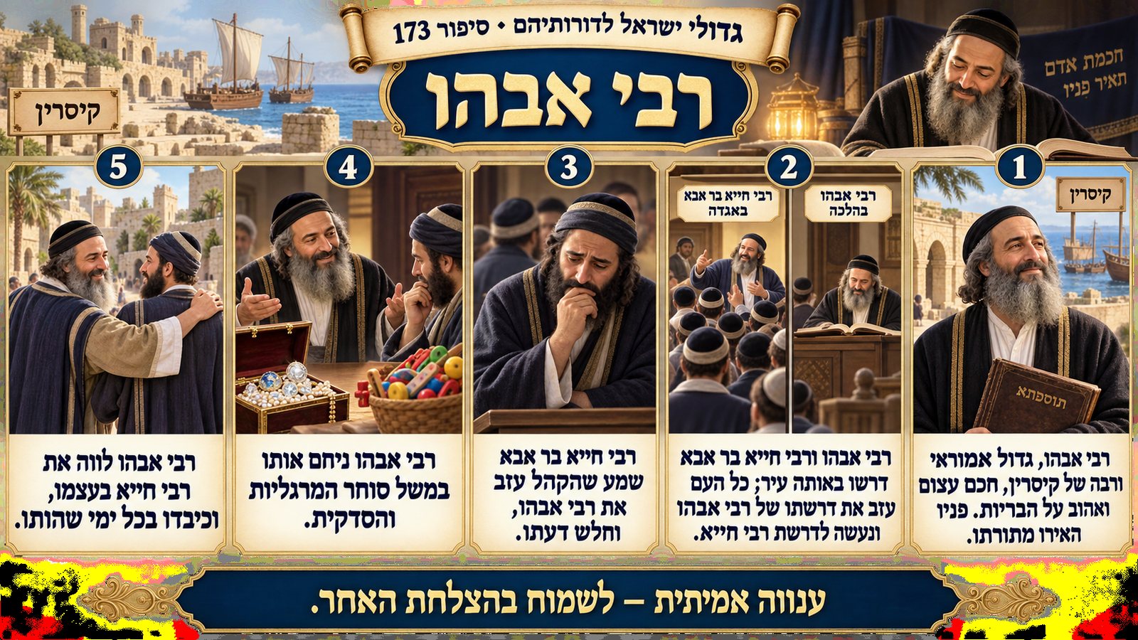 תמונת סיכום — רבי אבהו: רבי אבהו